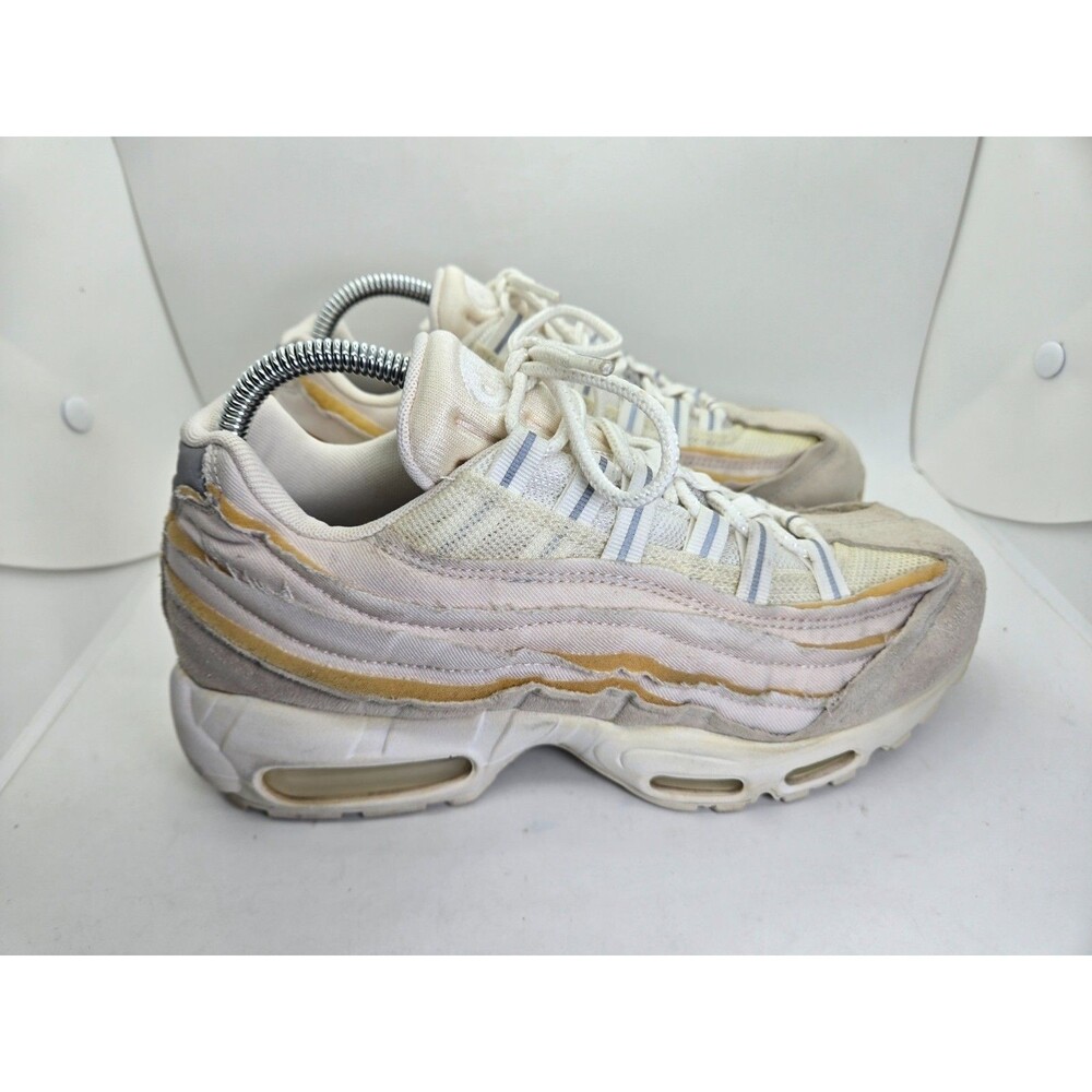 Nike Air Max 95 Comme des Garcons Shoes Men's 7 White Athletic Running Sneakers